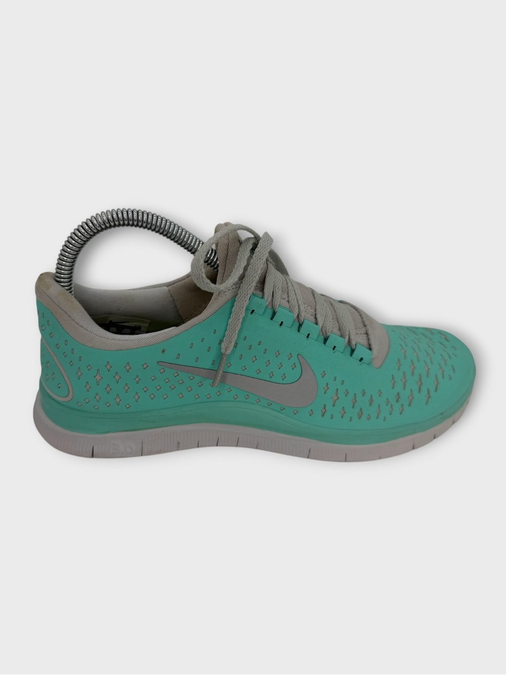 Nike Free Run 3.0‎ V4 Women's Shoes Sz 8 Tropical Twist Mint Diamond 511495 300